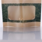 5 pcs Matt Printed Stand up Bulk Paper Bags Wholesale Resealable Food Packaging Bags with Window